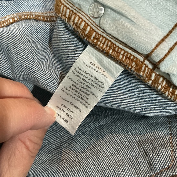 🖤 Talbots Crystal Embellished Slim Ankle Blue Denim Jeans - 20WP - Picture 5 of 6